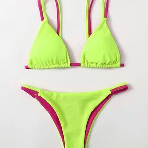 Ready Bikini – Green & Pink All-Year Glow
